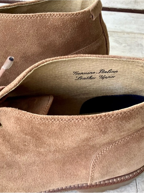 Banana Republic Chukka Brown Suede Boots Men’s Sz 11.5 - NWOT main image 6